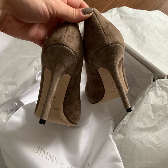 Suede Jimmy Choo NWT & Box - Picture 4 of 5